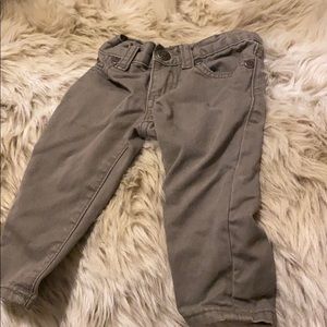 Olive Peek Dungarees